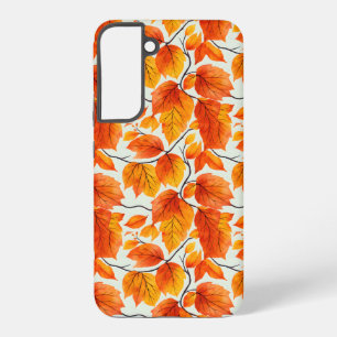 Waterverf herfstbladeren - levendig Herfst geblade Samsung Galaxy Hoesje