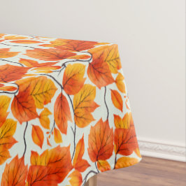 Waterverf herfstbladeren - levendig Herfst geblade Tafelkleed