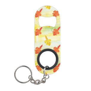 waterverf herfstbladeren mini flessenopener