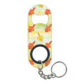 waterverf herfstbladeren mini flessenopener (Achterkant)