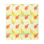 waterverf herfstbladeren notitieblok (Voorkant)