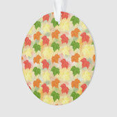 waterverf herfstbladeren ornament (voorkant)