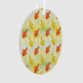 waterverf herfstbladeren ornament (voorkant)