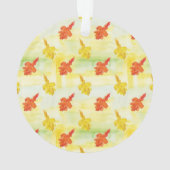 waterverf herfstbladeren ornament (achterkant)