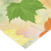 waterverf herfstbladeren tafelkleed (Gekanteld)