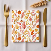 Waterverf Herfstbladeren Thanksgiving Servetten