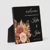 Waterverf herfstelegantie- fotoplaat (Voorkant)