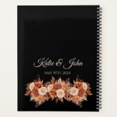 Waterverf herfstelegantie- Wedding-Planner Planner (Achterkant)