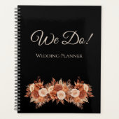 Waterverf herfstelegantie- Wedding-Planner Planner (Voorkant)