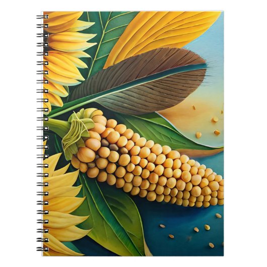 Waterverf herfstfeest notitieboek (Voorkant)