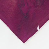 Waterverf herfstkleuren fleece deken (Hoek)