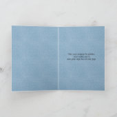 Waterverf Herfstkleuren Groeten Platte Kaart (Binnen)