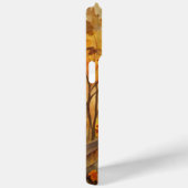 Waterverf herfstlandschap met rustieke uitstraling Case-Mate iPhone case (Achterkant / Rechts)