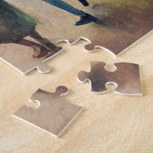 Waterverf Herfstmarktfestival, levendige Herfst Legpuzzel (Zijkant)