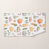 Waterverf herfstoogstpatroon bad handdoek (Handdoek)