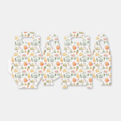 Waterverf herfstoogstpatroon bedankdoosjes (Uitgevouwen)