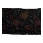 Waterverf herfstoogstpatroon kussensloop (Achterkant)