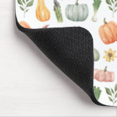 Waterverf herfstoogstpatroon muismat (Hoek)