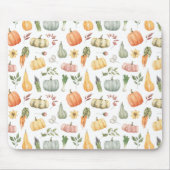 Waterverf herfstoogstpatroon muismat (Voorkant)