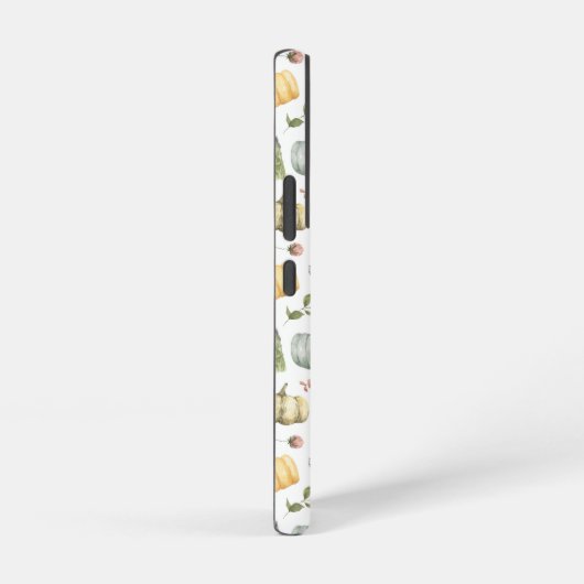 Waterverf herfstoogstpatroon samsung galaxy hoesje (Rechterkant)