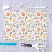 Waterverf herfstoogstpatroon tissuepapier (Craft)