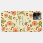 Waterverf  herfstpatroon Case-Mate iPhone case (Achterkant (horizontaal))
