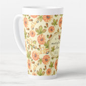 Waterverf  herfstpatroon latte mok (Linkerhoek)