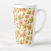 Waterverf  herfstpatroon latte mok (Rechts)