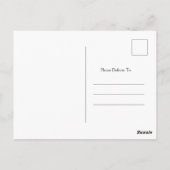 Waterverf herfstpompoen briefkaart (Achterkant)