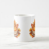 Waterverf Herfsttaart en Zonnebloem Koffiemok (Center)