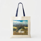 waterverf herfstvijver tote bag (Voorkant)