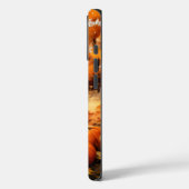 Waterverf Herfstweg Pompoen vallende bladeren Case-Mate iPhone Case (Achterkant / Links)