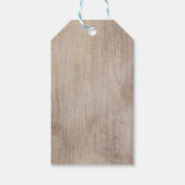 Waterverf Herten Antlers Boheemse bruiloft dank u Cadeaulabel (Achterkant)