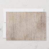 Waterverf Herten Antlers Boheemse land bruiloft Save The Date (Achterkant)