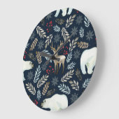 Waterverf Herten Beer Hand getrokken Grote Klok (Hoek)