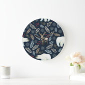 Waterverf Herten Beer Hand getrokken Grote Klok (Huis)