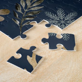 Waterverf Herten Beer Hand getrokken Legpuzzel (Zijkant)