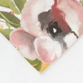 Waterverf Herten Gepersonaliseerde Geboorte Fleece Deken (Hoek)