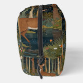 Waterverf herten kunst boho bos bos groen toilettasje (Rechts)