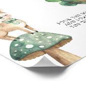 Waterverf Herten - Mom-osa bar Poster (Hoek)