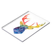 Waterverf herten notitieboek (Linkerzijde)