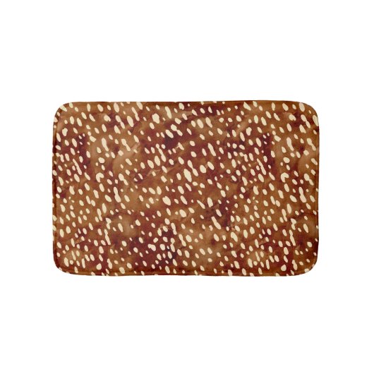 Waterverf Herten Print Badmat (Voorkant)