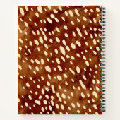 Waterverf Herten Print Notitieboek (Achterkant)