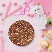 Waterverf Herten Print Papieren Bordje (Feest)