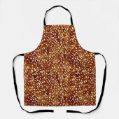 Waterverf Herten Print Schort (Voorkant)