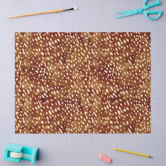 Waterverf Herten Print Tissuepapier (Craft)