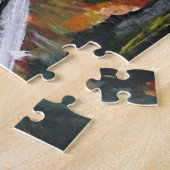 Waterverf - Het najaar komt - kies Grootte Legpuzzel (Zijkant)