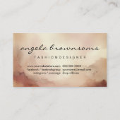 Waterverf het Schilderen Abstracte Borstel Waterve Visitekaartje (Achterkant)