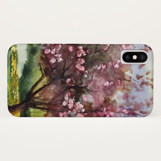 Waterverf Het Schilderen Landschap Case-Mate iPhone Case (Achterkant (horizontaal))