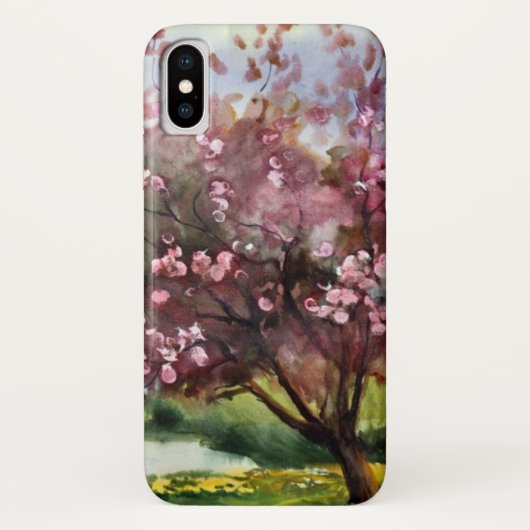 Waterverf Het Schilderen Landschap Case-Mate iPhone Case (Achterkant)